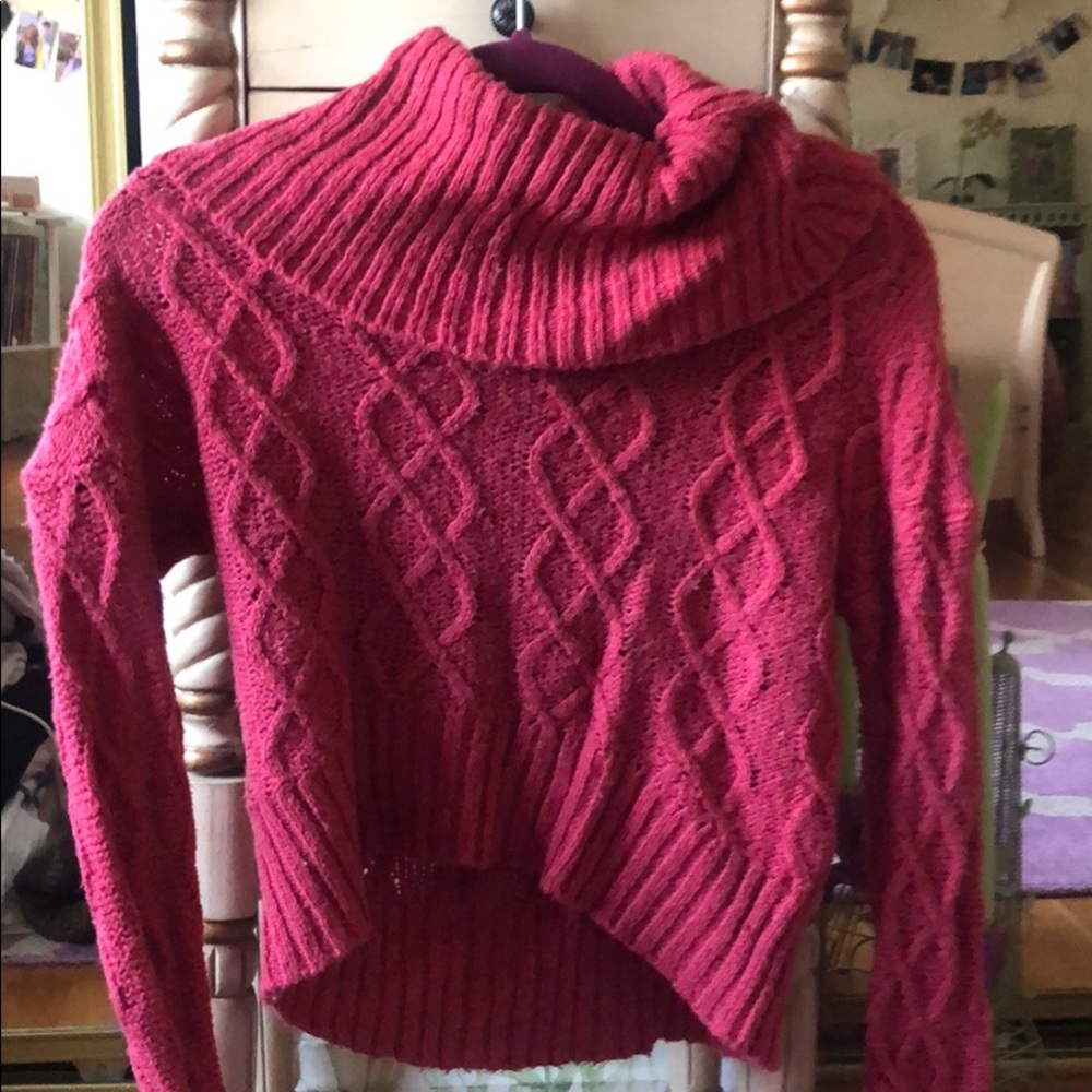 Urban Outfitters cropped turtleneck sweater